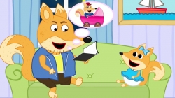 انیمیشن خانواده روباه مهربان قسمت 67